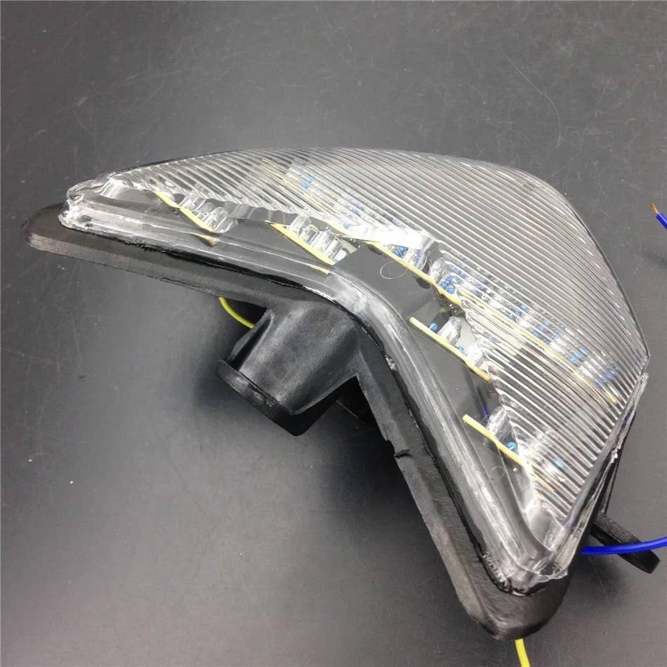 

Aftermarket tail light motorcycle LED Tail Brake Light Turn Signals for Kawasaki 2004 2005 ZX1000 Ninja ZX10R ZX10 CLEAR