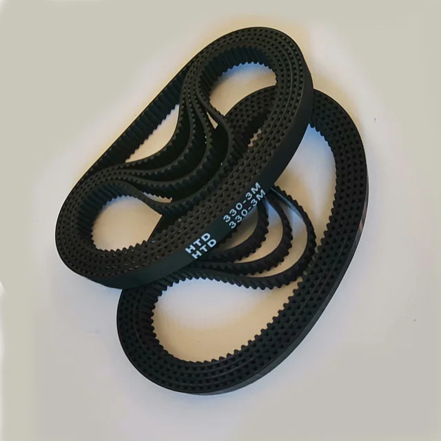 2PCS/lot Timing Belt HTD3M 3M 330 length 330mm Teeth 110 closed loop rubber Drive width 6mm/9mm/10mm/12mm/15mm | Обустройство дома