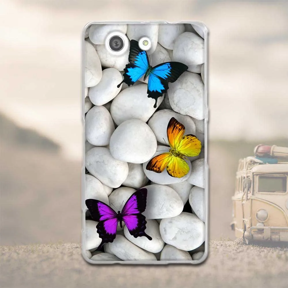 Мягкий чехол из ТПУ для Sony Xperia Z3 Compact Mini D5803 D5833, чехол для Sony Xperia Z3 Mini, силиконовый защитный чехол