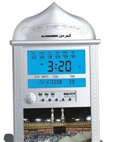 Мусульманские Исламской азан часы молитва Автоматическая молитвы Фаджр тревоги.