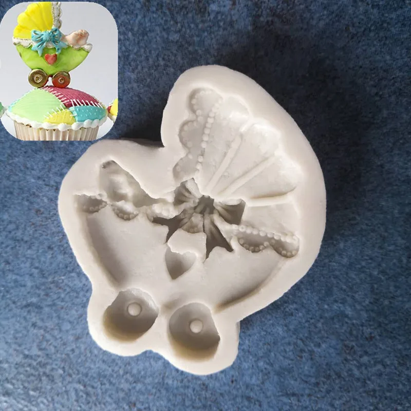 Силиконовая форма для малышей помадки торта выпечки Diy фотоинструменты A1422 | Дом и
