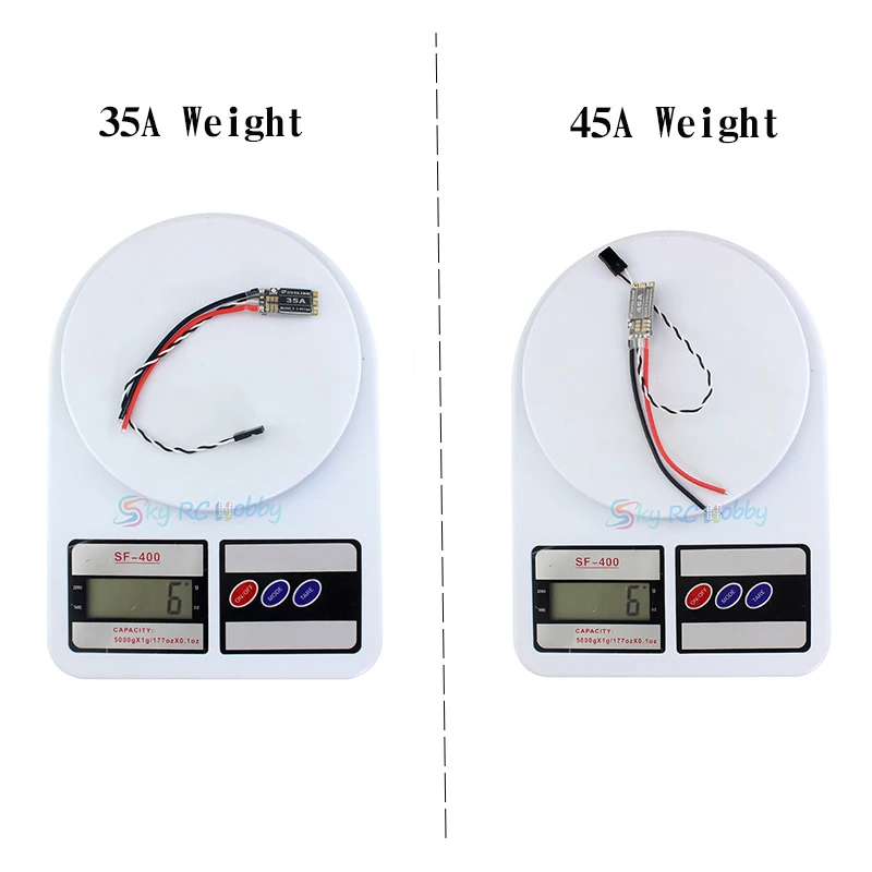 4 шт. циклонный блок питания 35A/45A BLHeli_S ESC с поддержкой 2 6S для радиоуправляемого FPV