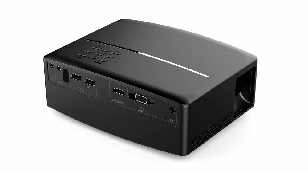 Simplebeam GP80 видеопроектор высокой Яркость мини светодиодный проектор Портативный видеопроектор HDMI USB VGA AV 1080P HD проектор для домашнего Театр