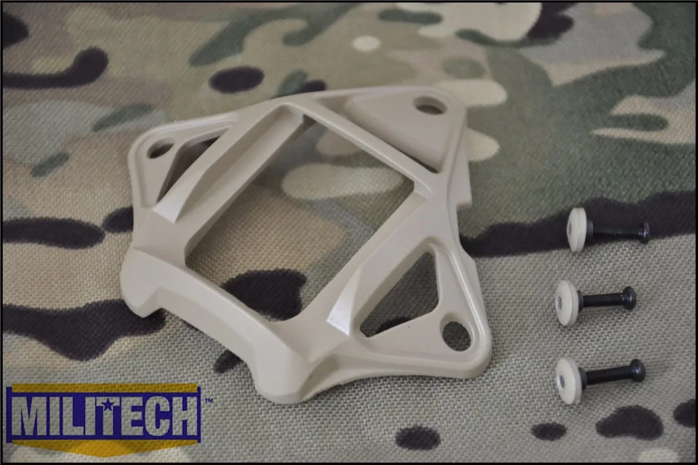MILITECH DE Tan Цветной алюминиевый каркас кожух MARSOC WARCOM ночное видение очки с 3