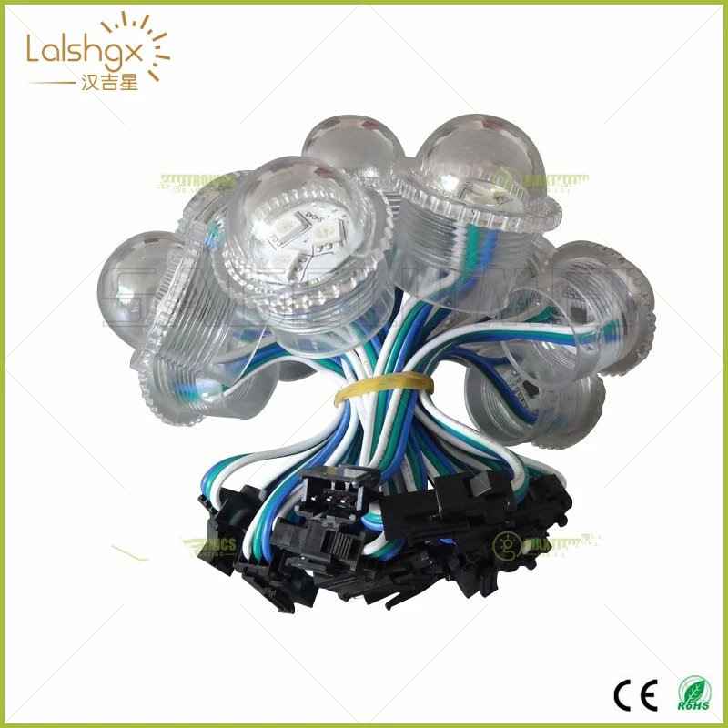 30 шт. DC12V WS2811 светодиодный модуль открытые Точечный светильник 3 s 5050 SMD RGB чипы