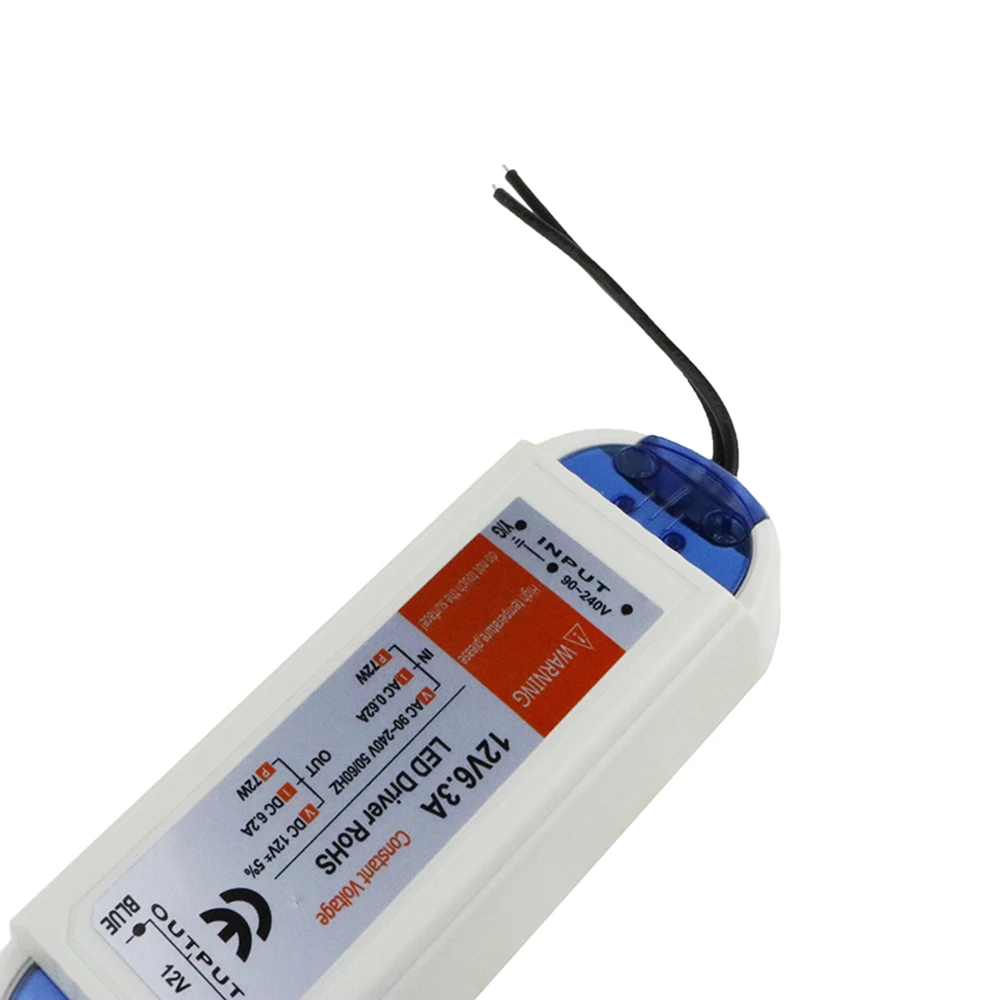 1 шт. светодиодный драйвер для освещения 12 В 240 А 72 Вт|transformer current|transformer lighttransformer led
