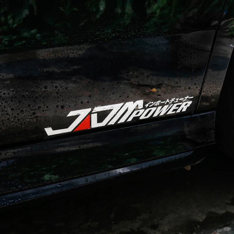 Автомобильные наклейки Noizzy JDM Power виниловые светоотражающие на окна автомобиля