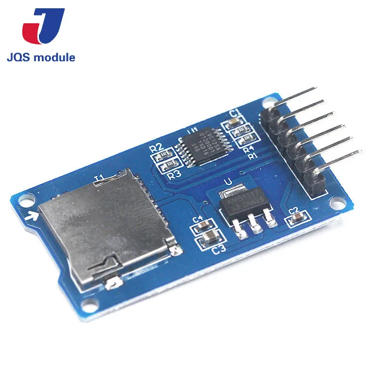 1 шт./лот Micro SD карта Мини TF кард ридер модуль SPI интерфейсы с преобразователем