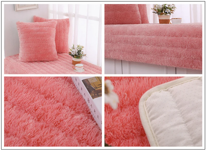 Soft Plush carpet Cloakroom Rug Bay Window/Balcony Fluffy Rug Sofa Cushion Carpet Living Room Home Decor Bedroom Carpet