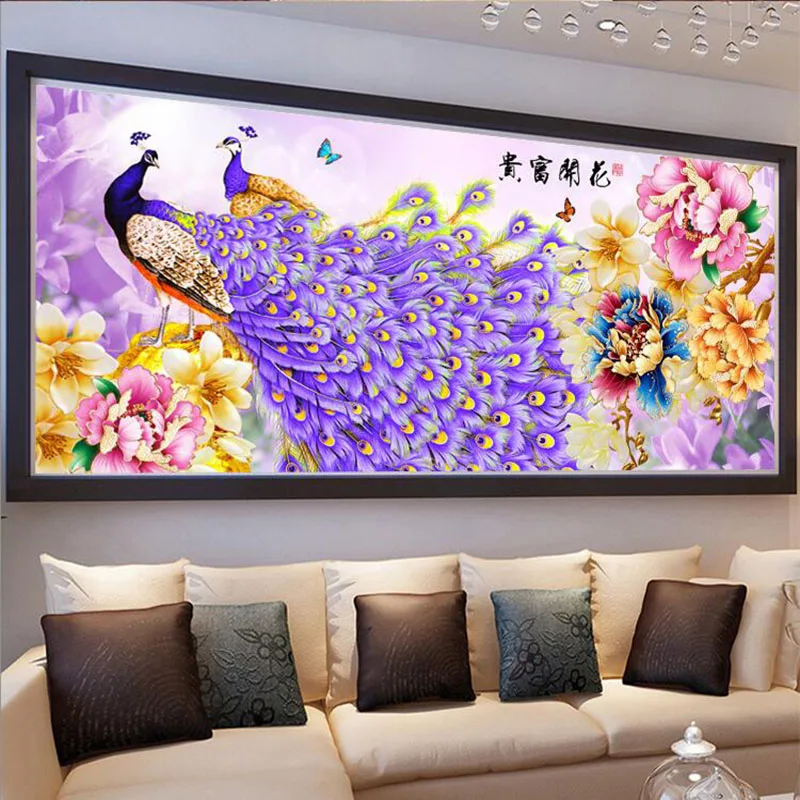 Рукоделие вышивка крестиком DIY DMC животные наборы для вышивки в комплекте 9ct 11ct