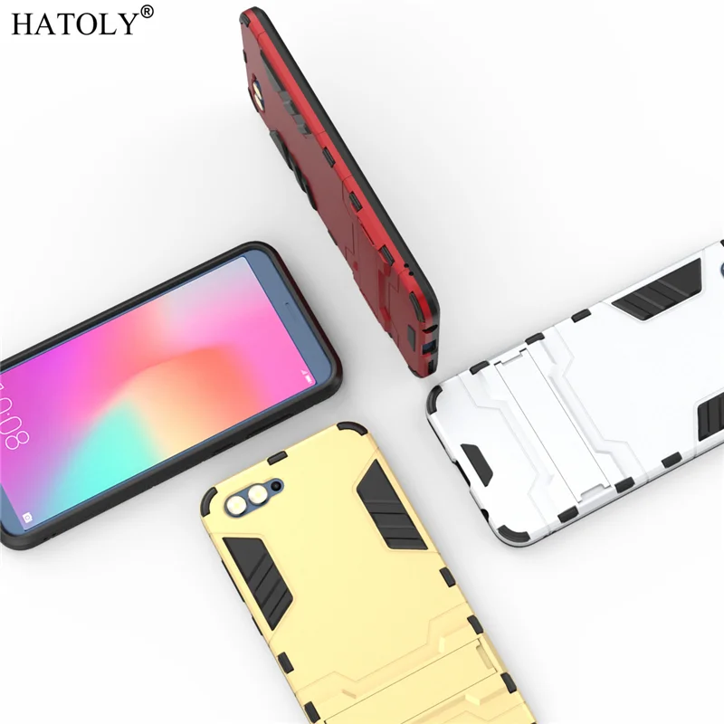 Чехол HATOLY для Huawei Honor V10 противоударный силиконовый резиновый чехол V10|Бамперы| |