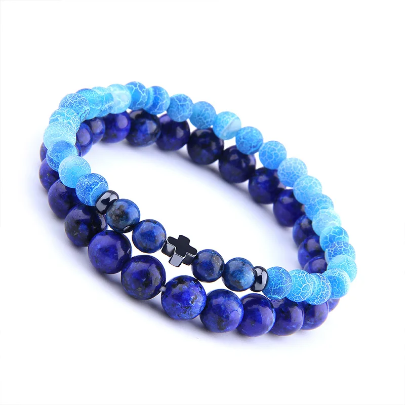 Комплект браслетов для пар из 2 предметов женщин и мужчин очаровательные
