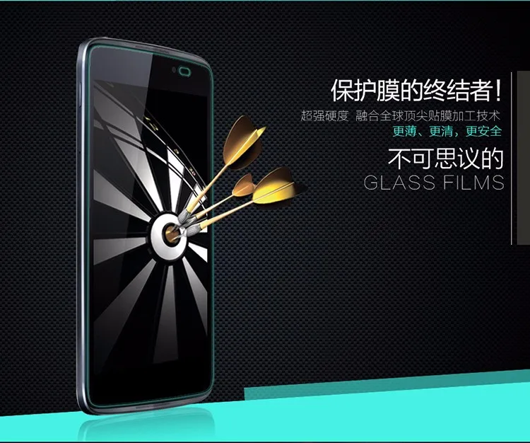 Закаленное Стекло Экран Защитная пленка для Alcatel One Touch idol2 6037 idol3 6039 6045 C3 C9 C7 Pop2 M5 5042 Pixi3 4,5 Pixi4 чехол