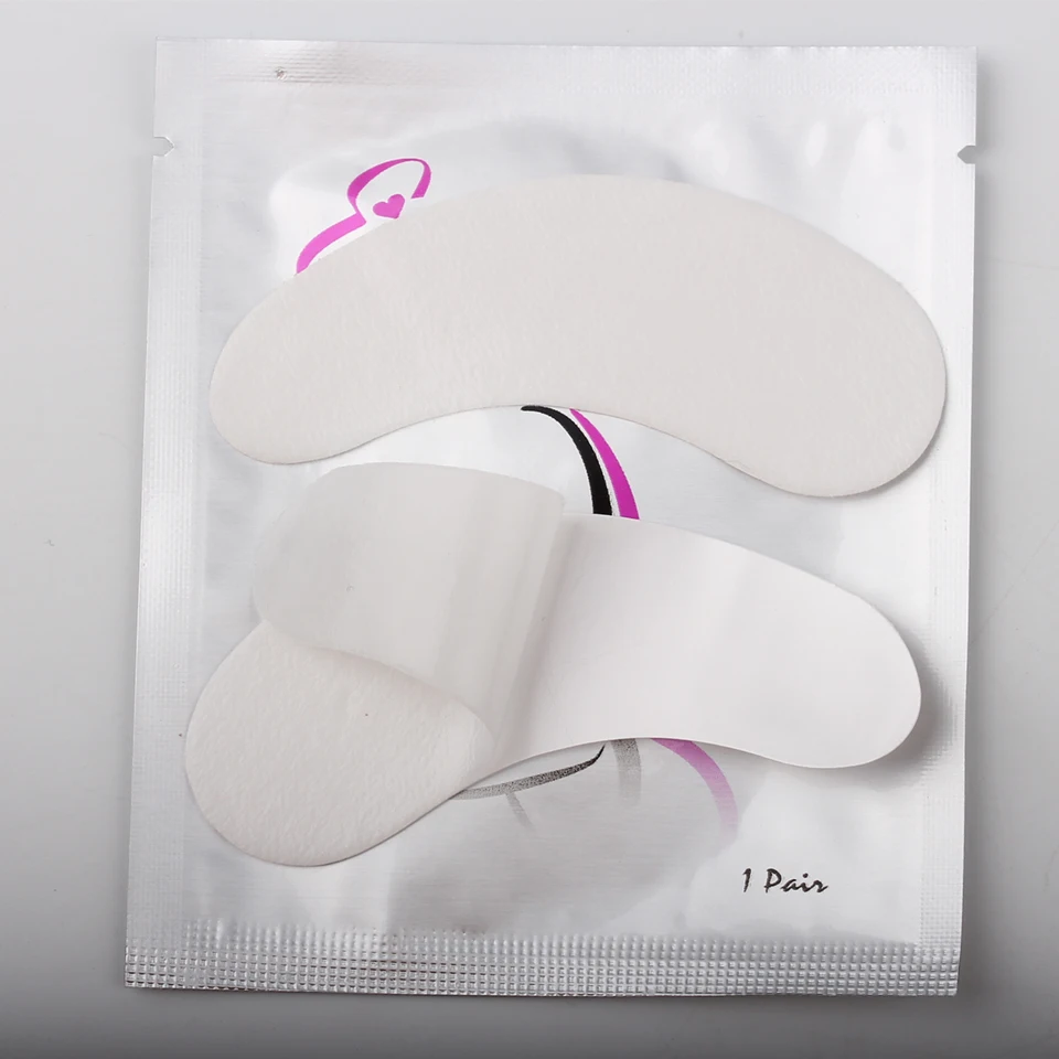 20 Pairs Eyelash Pads Gel Patch Eye Lint Free Lashes Extension Mask Paper Patches Under for Lash | Красота и здоровье