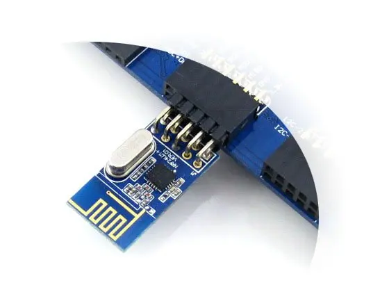 

NRF24L01 Wireless Module 2.4G Wireless RF Communication Module Upgrade Develpment Kits SPI Interface