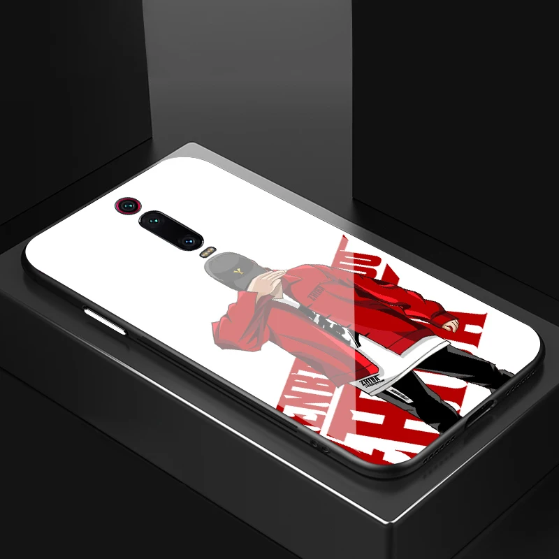GFAITH для Xiaomi Mi 9T модный бренд крутой печати закаленное стекло чехол Mi9T Pro чехлы
