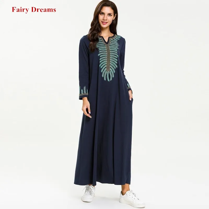 Abaya Femme Дубай марокканское турецкое женское мусульманское платье Бангладеш