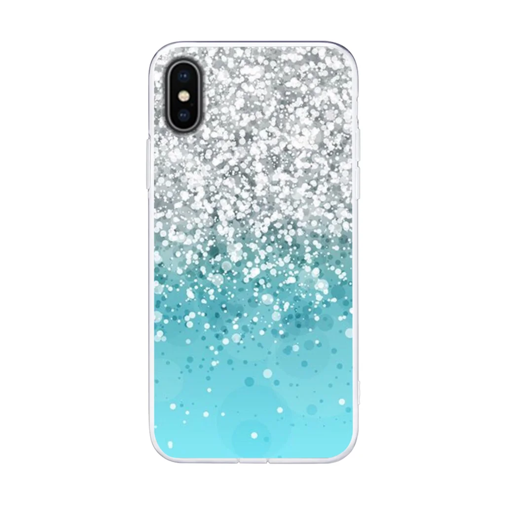 Роскошный силиконовый чехол для iPhone 6 7 6S 8 Plus 5S SE X XS MAX XR противоударный цветочный