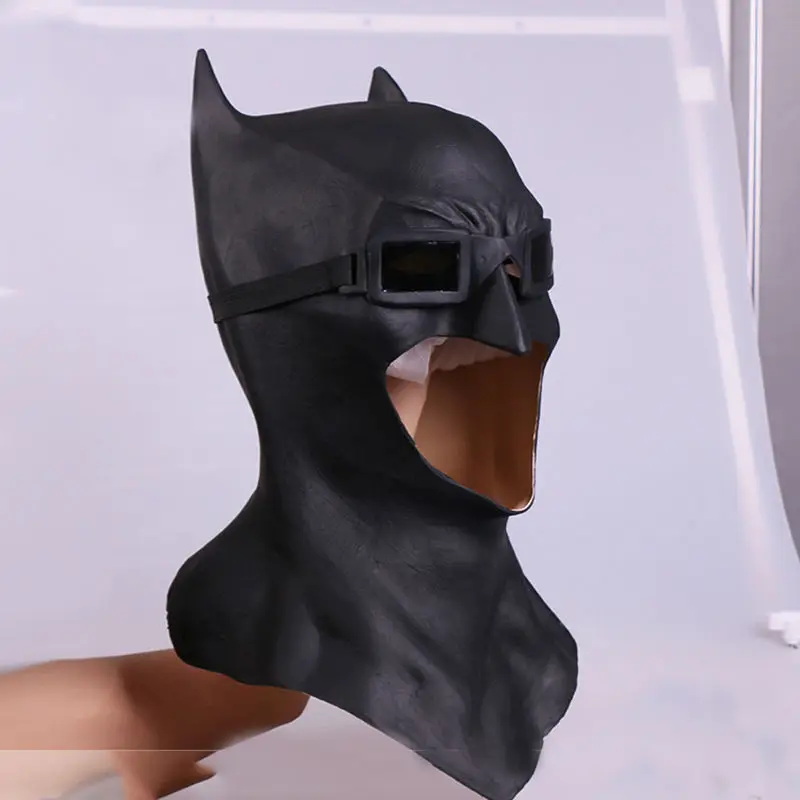 OHCOMICS DC супергерой из Лиги Справедливости Бэтмен Уэйн Косплей Черный латексный