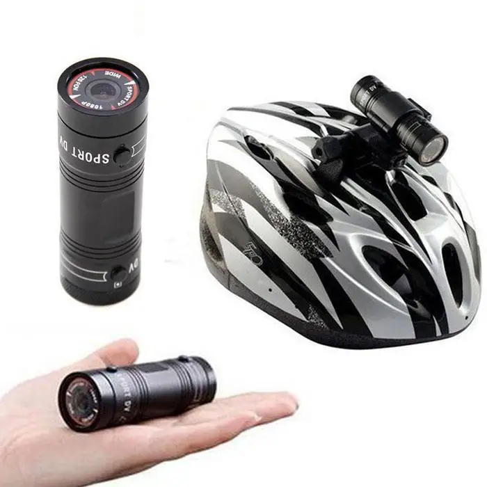 Спорт на открытом воздухе Водонепроницаемый 1080P Mini DV USB2.0 камера велосипед 5V 1A