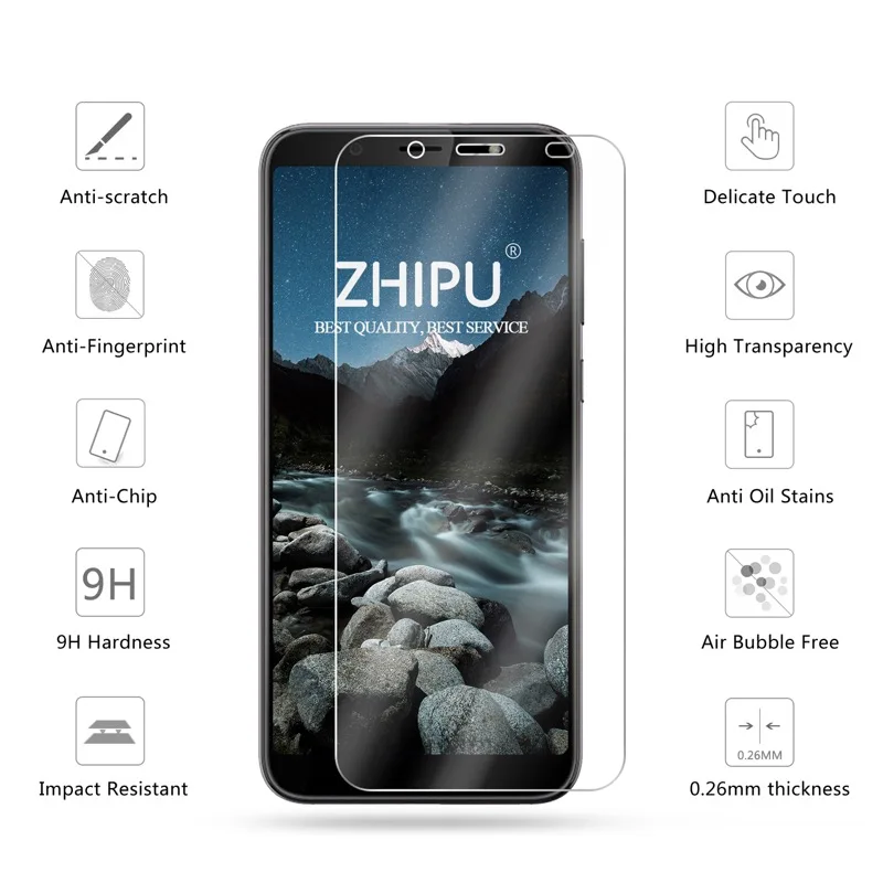 2.5D 0 26 мм 9H Премиум Закаленное стекло для HTC U12 Life защита экрана закаленная