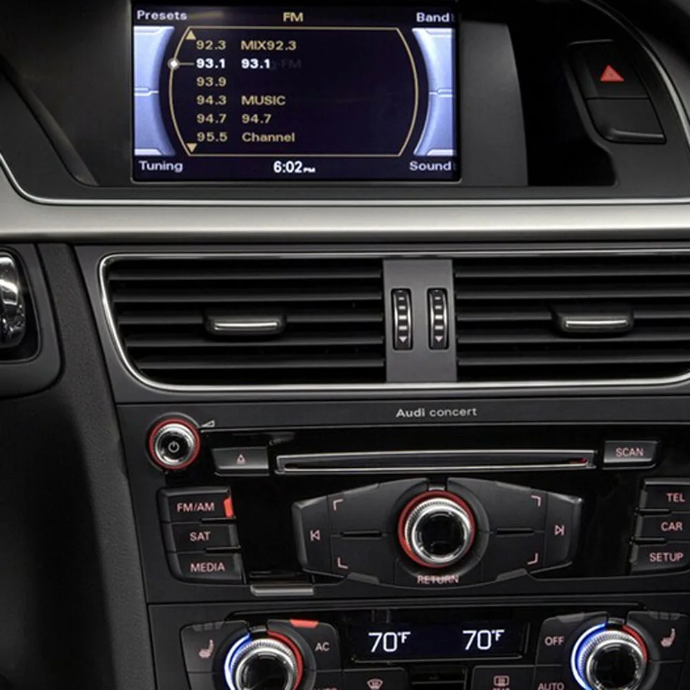 Видео интерфейс для задней камеры автомобиля Audi Q5 2015 без MMI радио|radio plug|car radio