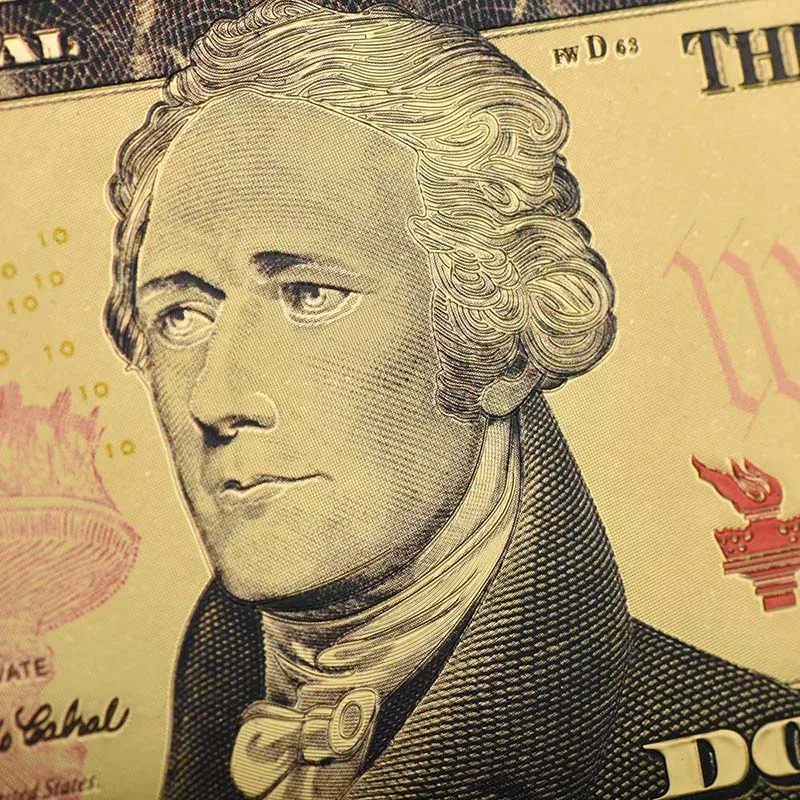 WR новая американская бумага для денег 5 долларов обычная купюра качество 24k 999 9