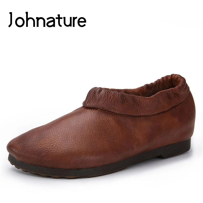 Johnature/Новинка 2020 года сезон весна-осень повседневные удобные женские