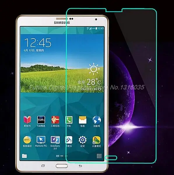 Пленка из закаленного стекла премиум класса для планшета Samsung Galaxy Tab S 8.4 T700 T705 T707 с