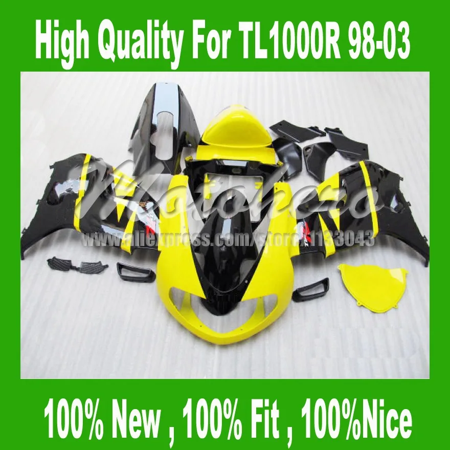 Обтекатели для SUZUKI TL1000R 1998 1999 2000 2001 2002 TL1000 R TL 1000R 2003 98 99 01 00 02 03 строительные