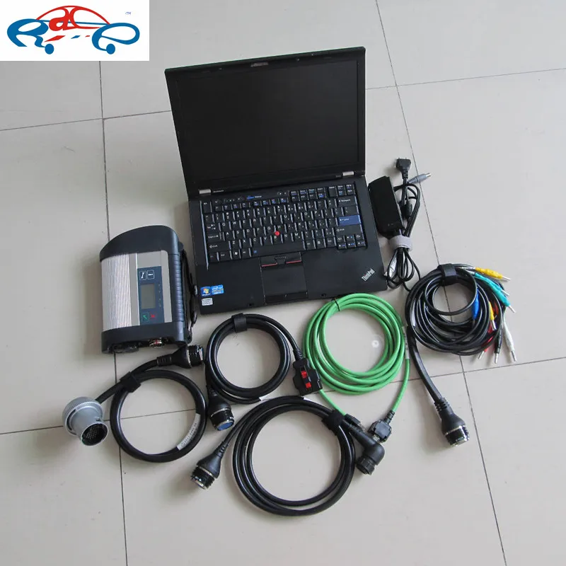 

2022-03V New MB Star Diagnostic Tool MB SD Connect Compact 4 with software ssd plus laptop t410 (i7,4g) hot sale