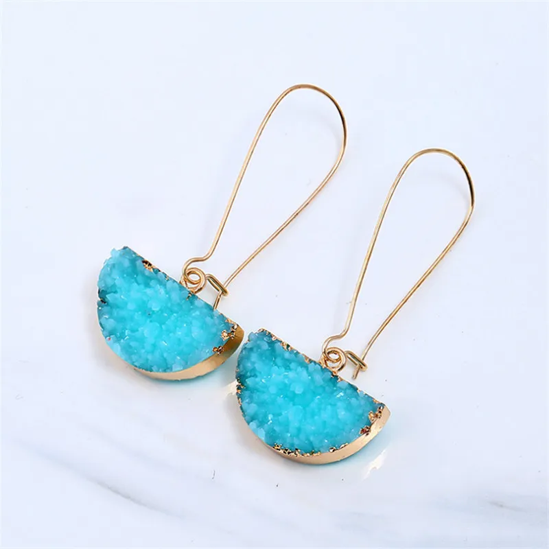 Новые модные ювелирные изделия разноцветные полимерные кварцевые кристаллы