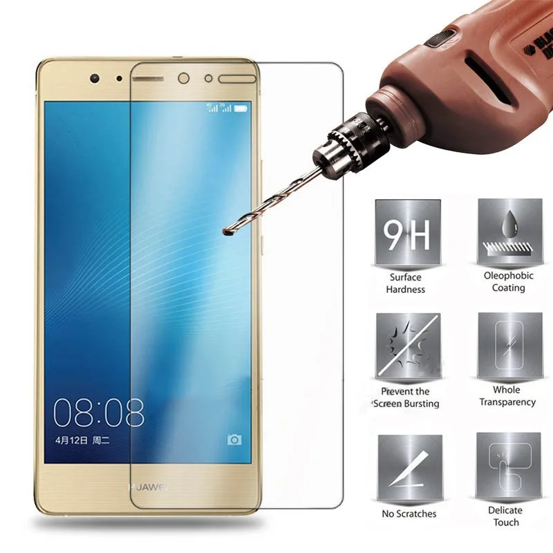 9H 2.5D Закаленное стекло для Huawei Y3 Y5 Y6 II Y7 Y9 2017 2018 Y3II Y5II Y6II защитная пленка защита