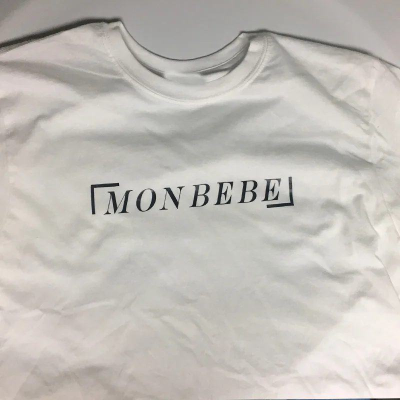 Футболка Monsta X Monbebe женская с коротким рукавом хлопковая рубашка в стиле