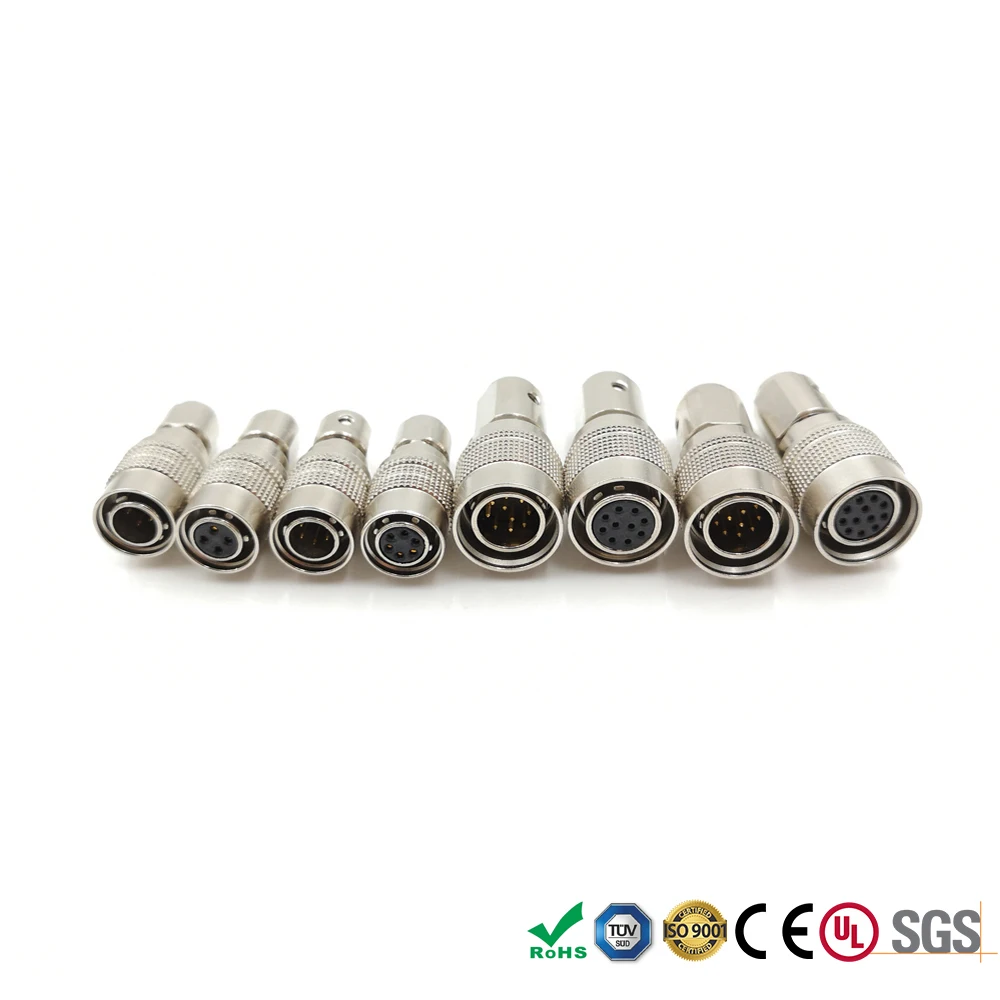Hirose HR10A 4 6 10 12 контактный штекер/гнездовой штекер для CCD камеры и фото красный