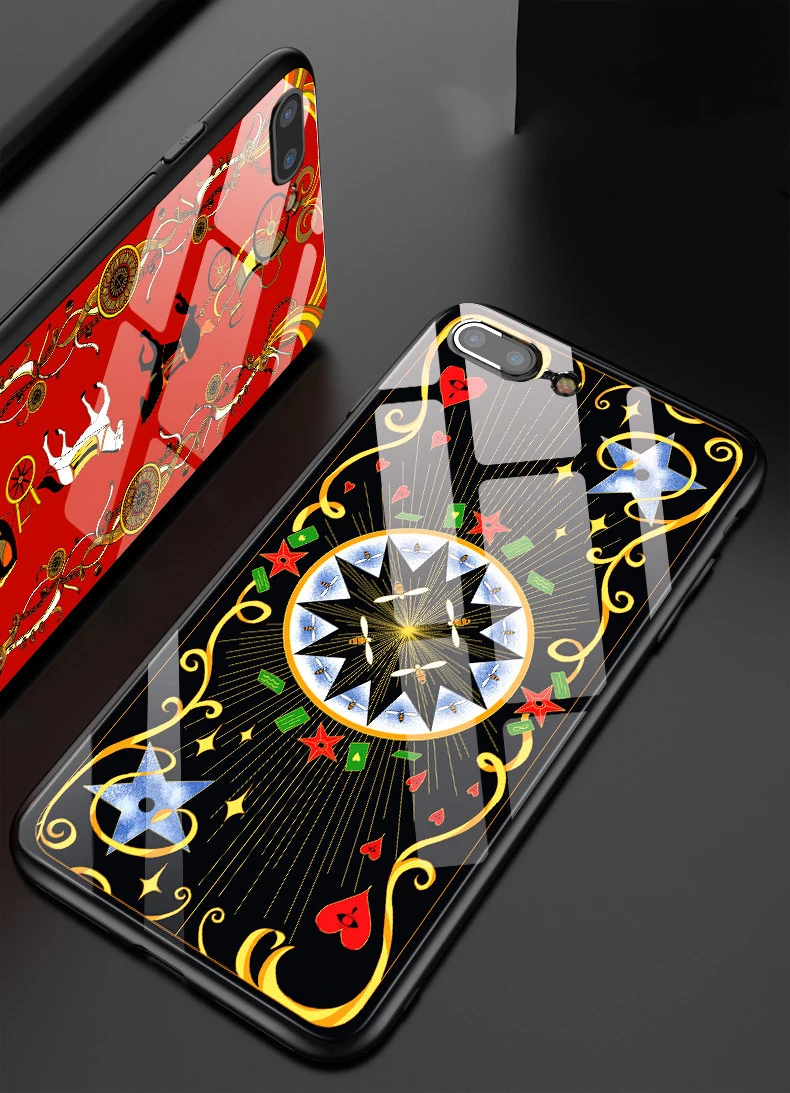 Закаленное стекло ремешок на запястье кольцо палец задняя крышка для iPhone X 8 7 6 6S