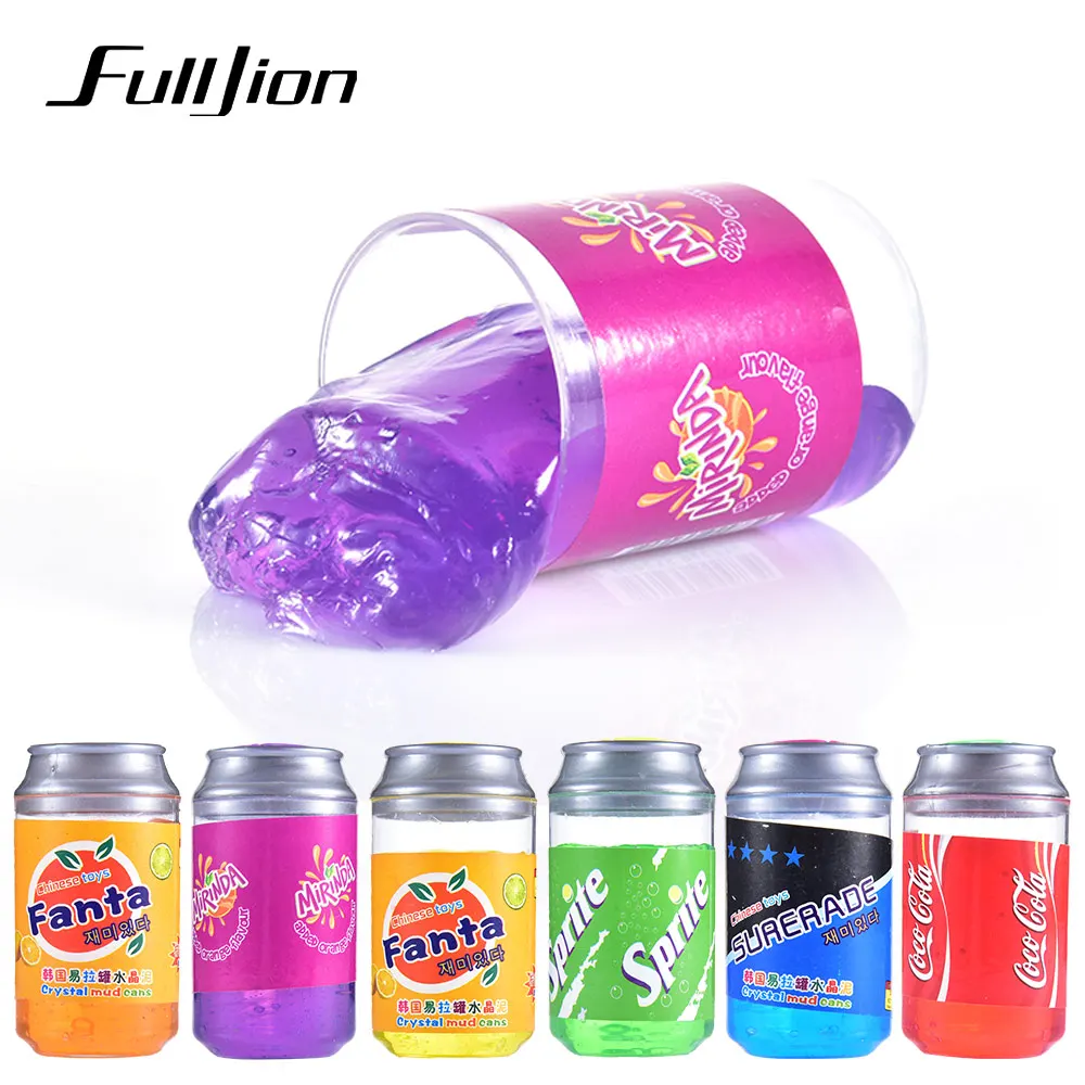 Fulljion Кристалл слизи Diy моделирование глина дуя пузырь пушистые пластилиновые
