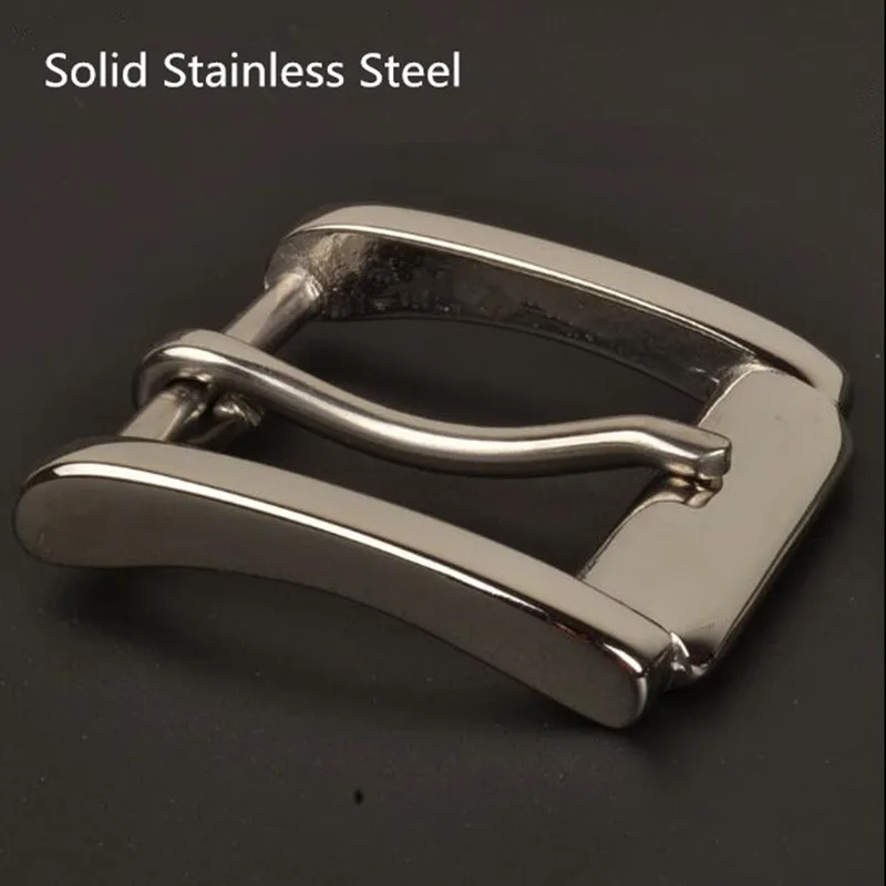 Лидер продаж высококачественный Однотонный мужской ремень из нержавеющей стали