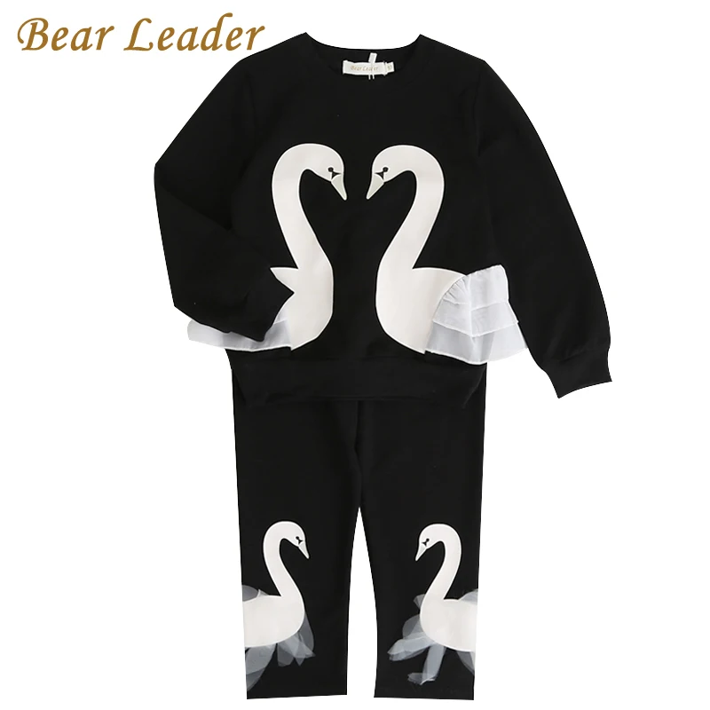 Bear Leader/Детские комплекты для девочек коллекция 2018 года новые осенние одежды