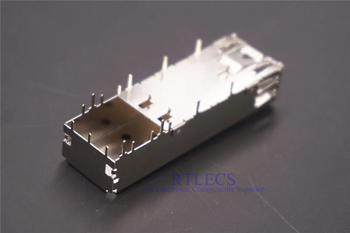 2 шт. SFP клетка 1x1 пресс Пригонка пайка на печатную монтажную плату под прямым