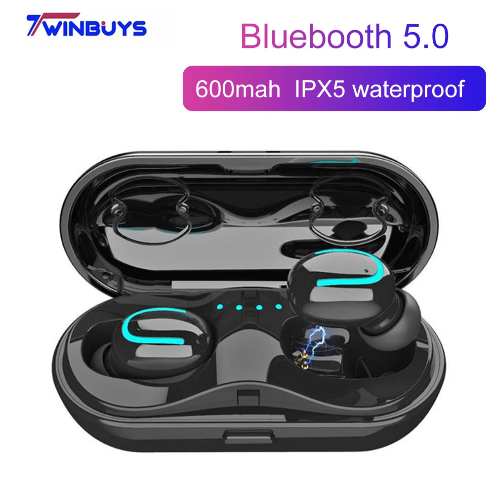 Беспроводные TWS Bluetooth 5 0 наушники гарнитура вызов музыкальные стерео вкладыши с