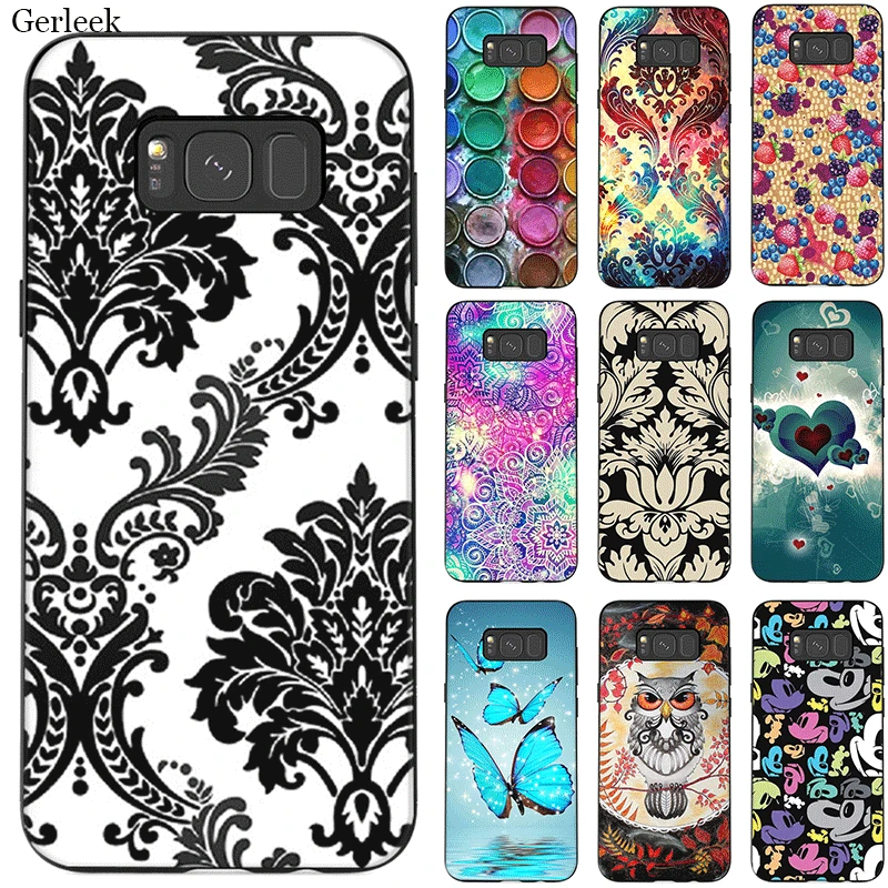 Силиконовый Мобильный чехол для телефона samsung S6 S7 край S8 S9 S10 Plus Note 8 9 M10 M20 M30 M40