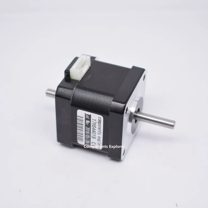 Акция! 5 шт. CE сертификация 17HS4401B 4 свинцовый прямоугольный Nema17 двойной вал шаговый