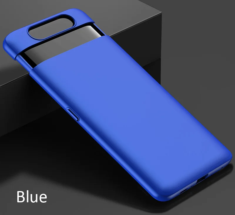 Чехол gkk для samsung Galaxy A80 A90 с полной защитой - Цвет: Blue