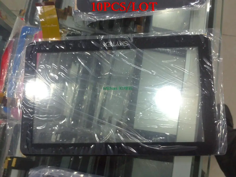 

10pcS Jq10001fp 10.1inch capacitive touch screen Digitizer Gass for tablet pc Mid Repair noting size and color