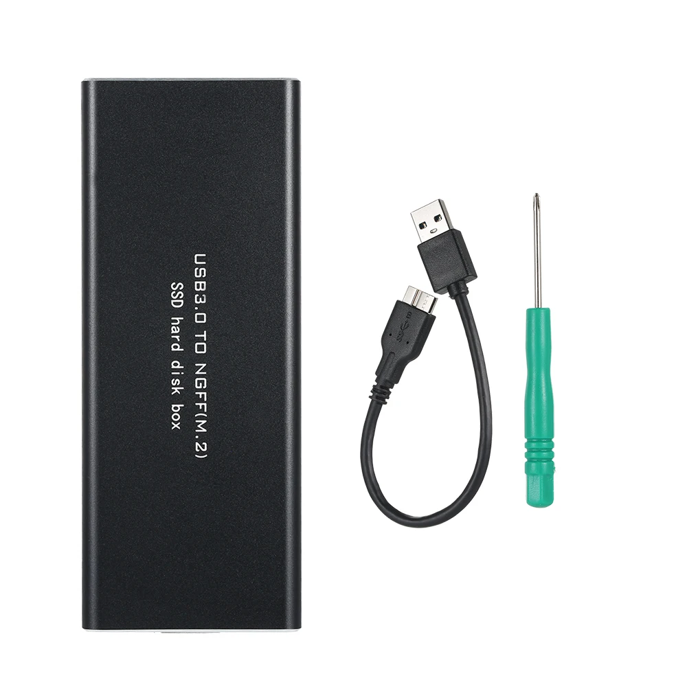 Корпус адаптер NGFF M.2 на USB 3 0 5 гбит/с SSD с UASP подходит для 2230 / 2242 2260 2280 мм ноутбуков|ssd