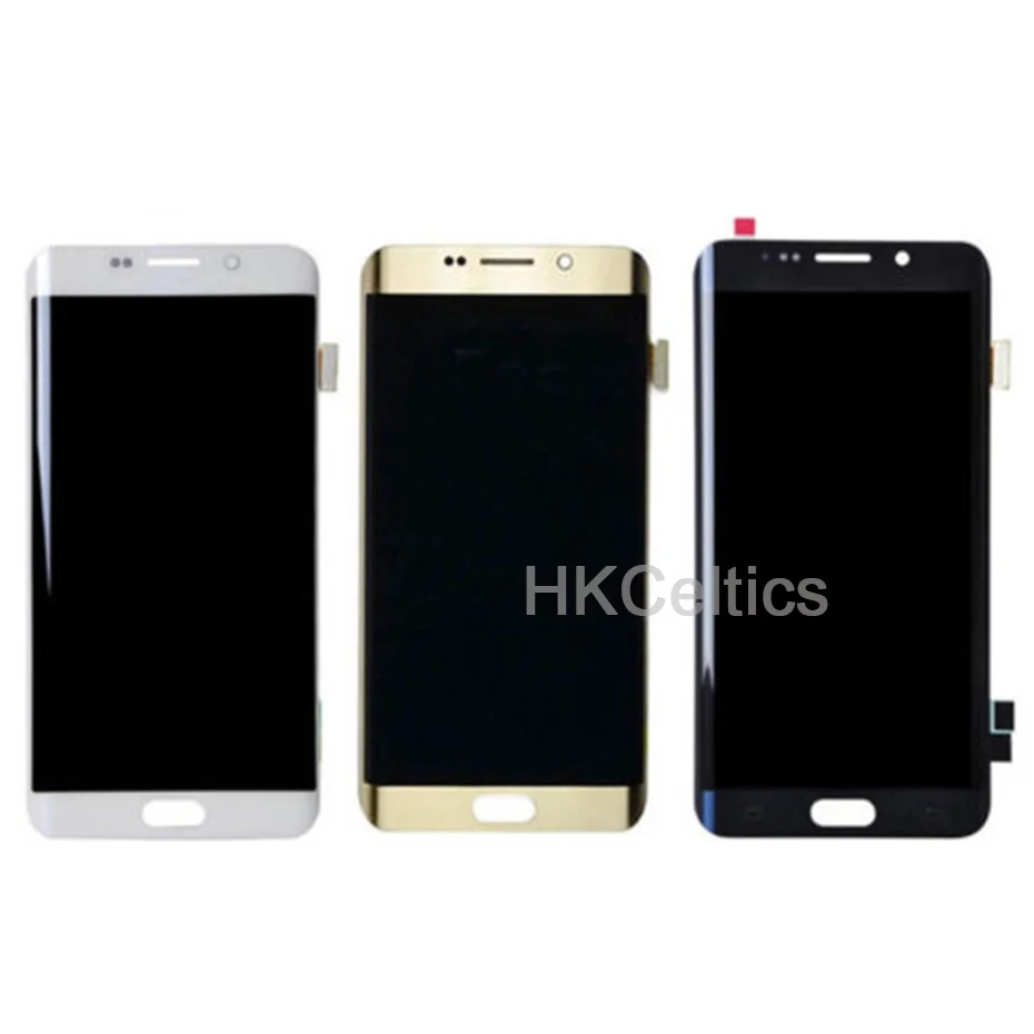 100% тест AMOLED дисплей для 5 1 '' samsung Galaxy S6 Edge G925F/edge Plus lcd G928F кодирующий
