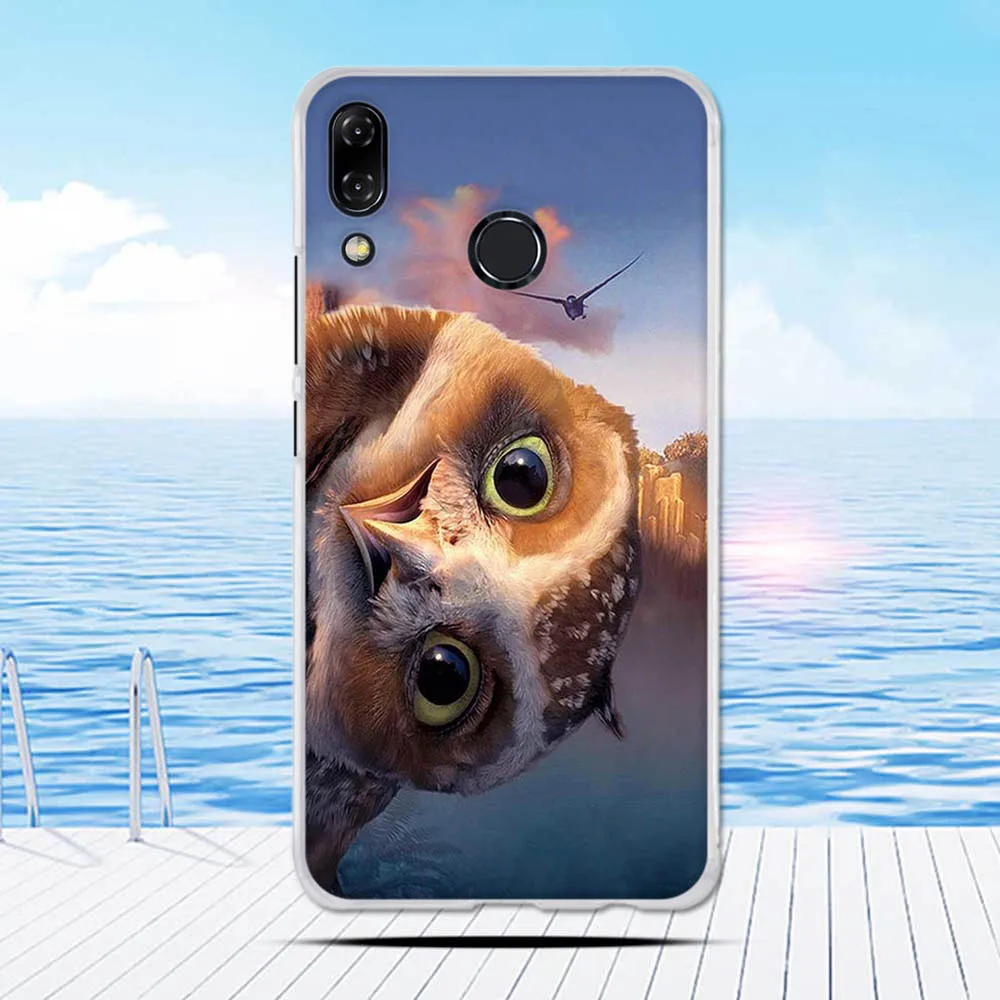 Силиконовый чехол для Asus Zenfone 5 ZE620KL милый цветочный мультяшный мягкий из ТПУ с
