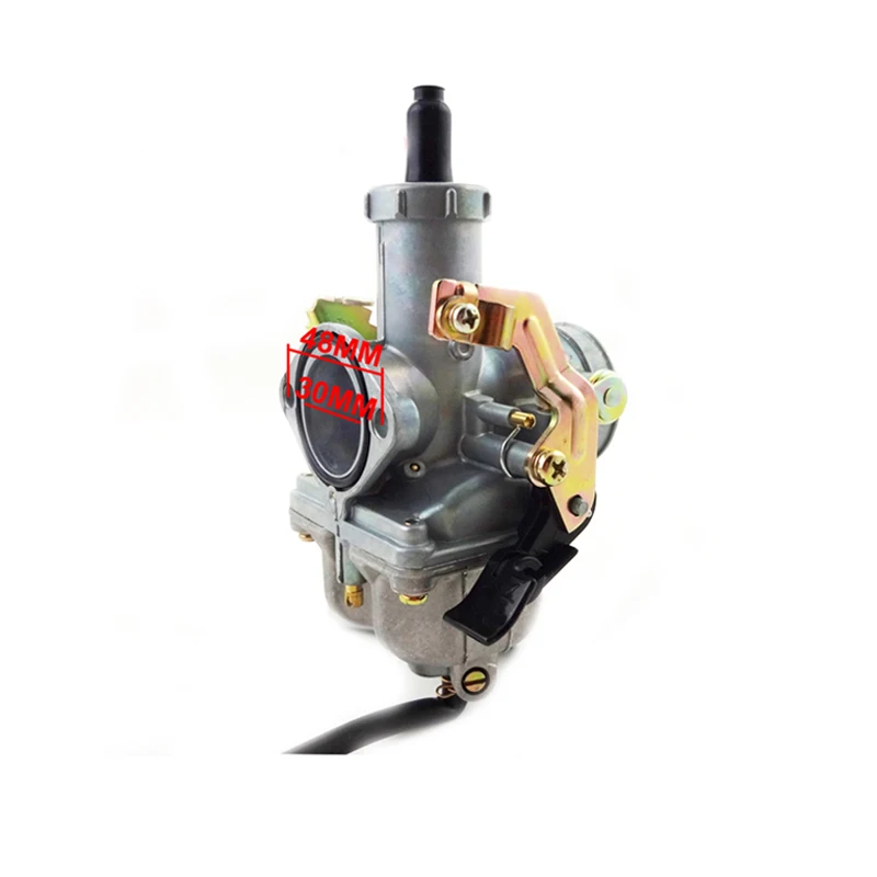 XLSION Aftermarket Карбюратор 30 мм с ускорительным насосом для PZ30 Keihin 200cc 250cc Pit Bike ATV