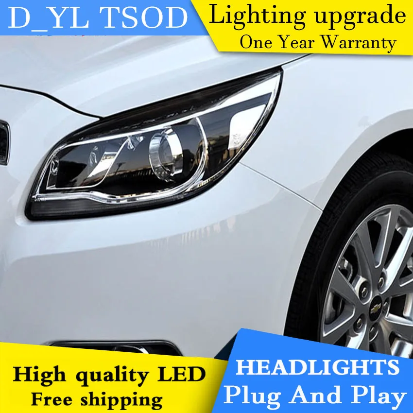 Автомобильный Стайлинг чехол для передней фары Chevrolet Malibu 2011-2014 автомобильные